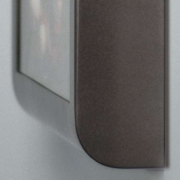 Cigarette Bin Curved A4 Info, for outdoor use, 3,3 l #4
