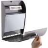 Cigarette Bin Convex, grey coated, 2,1 l #4