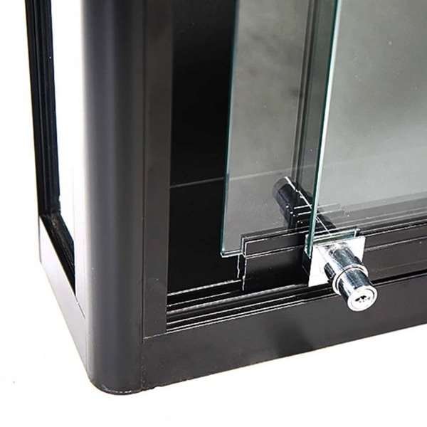 Showcase Wall Duo, black, with LED spots #4