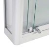 Showcase Wall Duo, silver, with LED spots #3