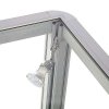 Showcase Desk Duo, silver, with LED spots #8