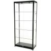 Showcase Tower Duo, black, with LED spots #1