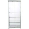 Showcase Tower Duo, silver, with LED spots #6