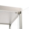 Showcase Tower Solo, silver, with storage and halogen spots #4