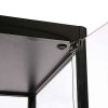 Showcase Tower Solo, black, with LED spots #9