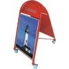 New Gotik Lux Pavement Board, red, A1 #2