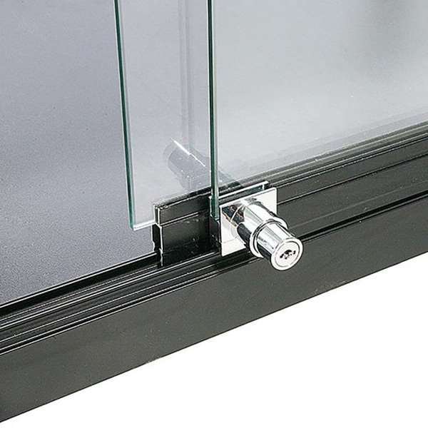 Showcase Counter Duo, black, with LED spots #4