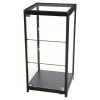 Showcase Counter Solo, black, with LED spots #1