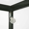 Showcase Counter Solo, black, with LED spots #6