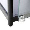 Showcase Counter Solo, black, with LED spots #3