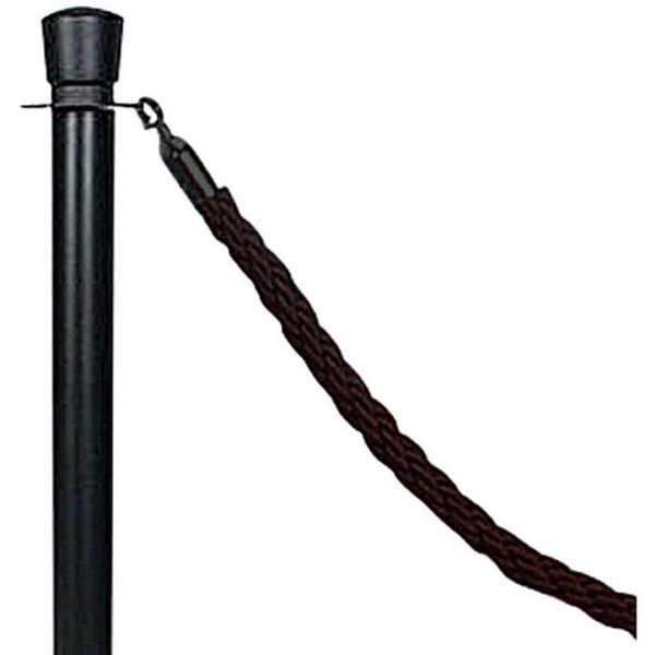 Black rope with black hooks for Crowd Barrier stands #3