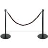 Black rope with black hooks for Crowd Barrier stands #2