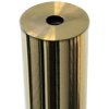 Crowd Control System, pole with Red belt. Gold System #5