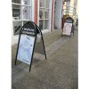 Gotik Classic Pavement Board, black, 50 x 70 cm #12