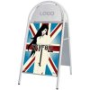 Expo Gotik Lux Pavement Board, white, 70 x 100 cm #2