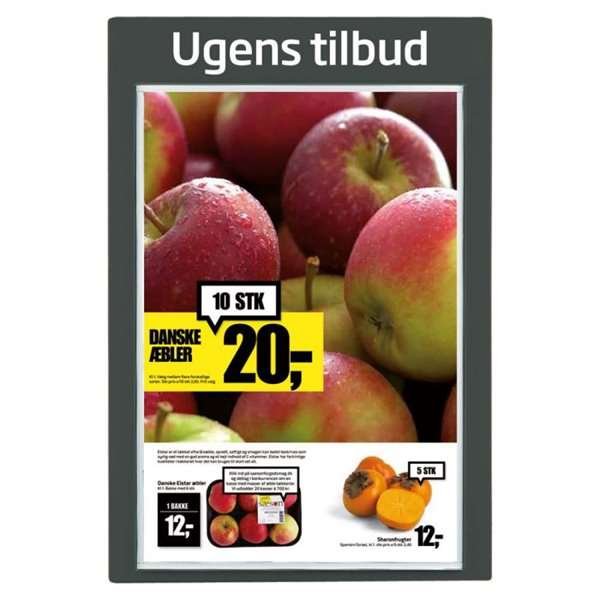 Info Module Board. Total Size  80x98cm . Charcoal. RAL 7016 #1