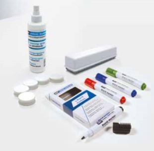 Starterkit for glass boards,