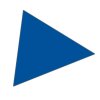 Magnet triangle 1x1 cm (180 pieces per sheet) - Blue #1