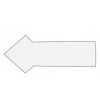 Magnet arrow 1x2 cm (30 pcs per sheet) - White #1