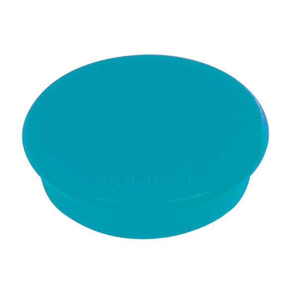 Magnets in 6 colors, pack of 10 pcs. Ø32 mm - Light Blue #1