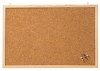 Bulletin board with cork surface and wooden frame - 40x30 #1