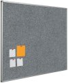 Notice boards with Camira fabric - 45x60cm, Dark-grey #1