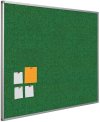Bulletin boards with Camira fabric - 45x60cm, Dark green #1