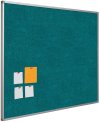 Bulletin boards with Camira fabric - 120x180cm, Green-blue #1