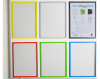Magnetic frames with double side A4 - Black #1