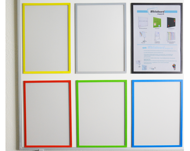Magnetic frames with double side A4 - Black #1