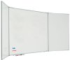 Whiteboard with 2 doors (5 sides), lockable - 90x120 cm (90x240 cm) - without locking mechanism #1