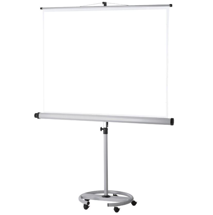 Mobile projector screen