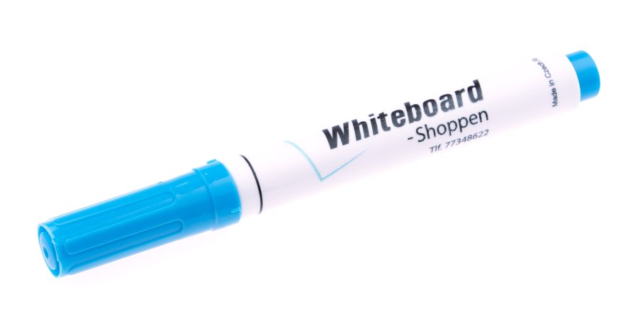 Marker with round tip, 1-3mm, light blue #1