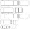 Whiteboard with 2 doors (5 sides), can be locked - 60x90 cm (60x180 cm) - without locking hardware #7
