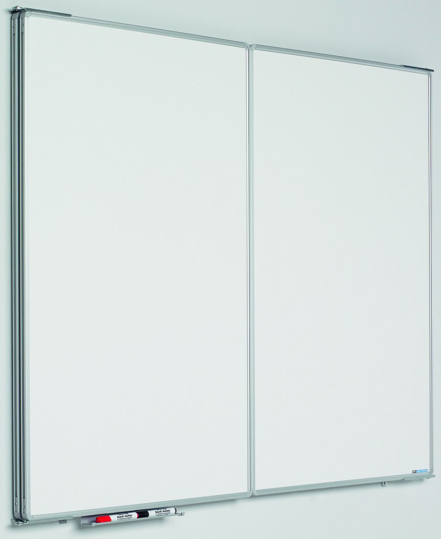 Whiteboard with 2 doors (5 sides), can be locked - 60x90 cm (60x180 cm) - without locking hardware #9