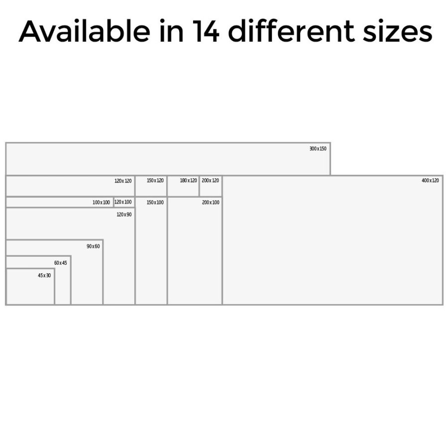 Whiteboard PRO enameled, 100x100cm #7