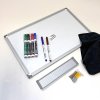 Whiteboard lacquered, 45 x 30 cm, incl. microfiber cloth and 6 markers #4