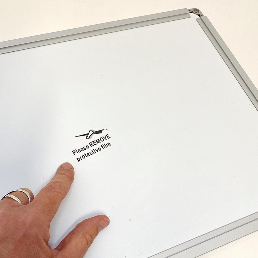 Whiteboard lacquered, 45 x 30 cm, incl. microfiber cloth and 6 markers #5
