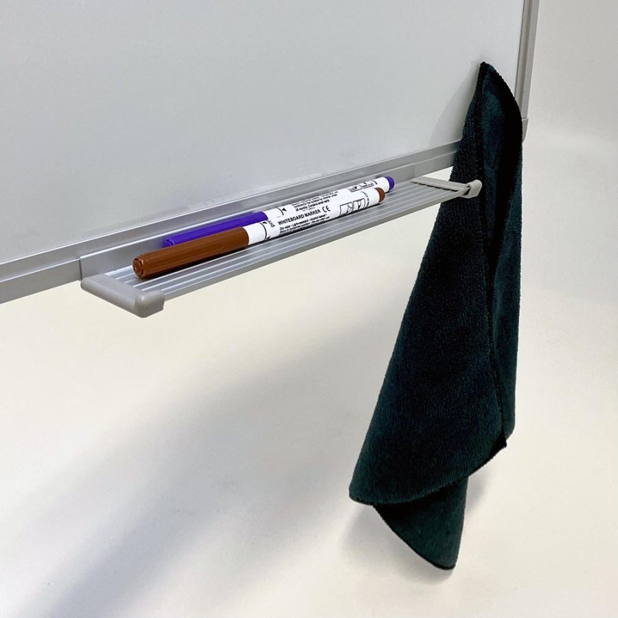 Whiteboard lacquered, 45 x 30 cm, incl. microfiber cloth and 6 markers #7