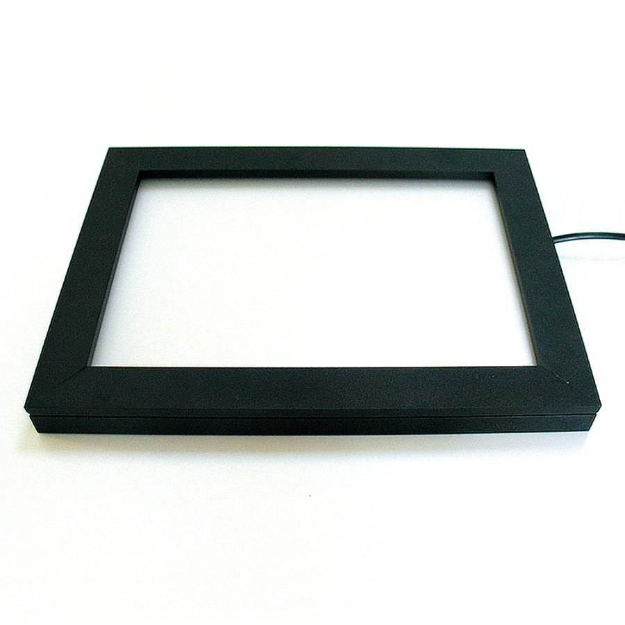 CROWN  LED OUT BOX, A4 single sided - black #15