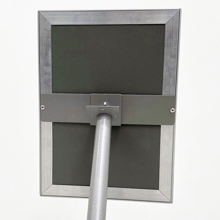 BASIC Infostand A3 - 92mm high - A3 Click frame profile 25mm, silver #7