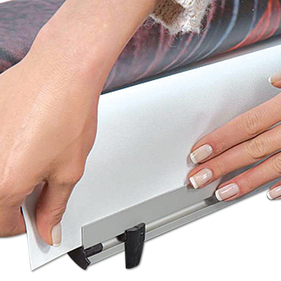 Quick L-Banner, single-sided, 100 x 200 cm, aluminum #5