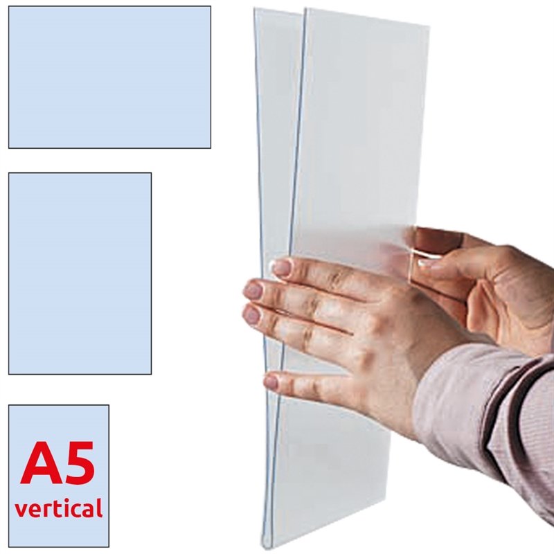 Design Stand, Acrylic Holder A5, Acrylic, Vertical #1