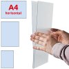 Design Stand, Akrylholder A4, horisontal #1