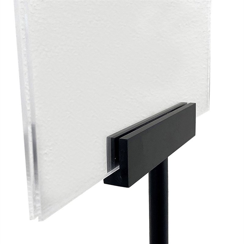 Design Stand, Clip holder, Aluminium 21cm, black #1