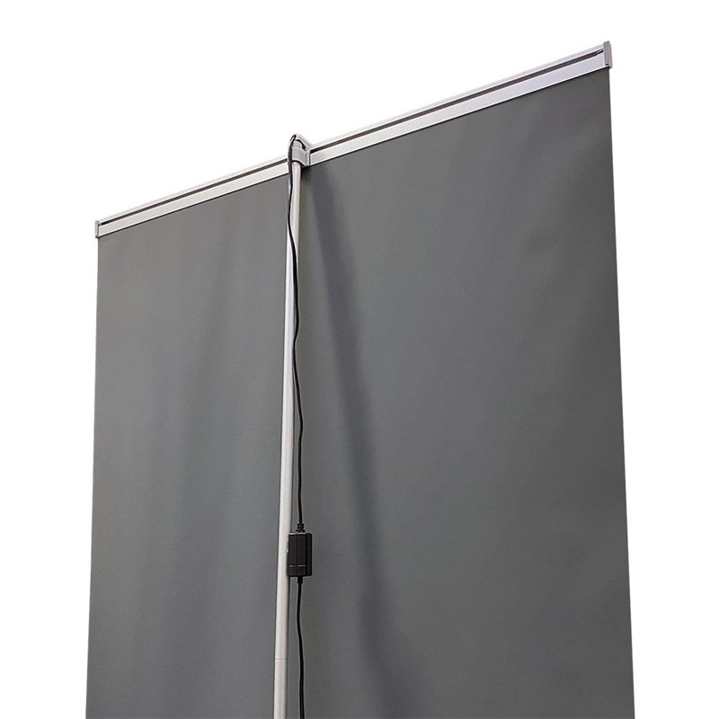 LED Spot Round, silver, 10 Watt, for Roll-up #8