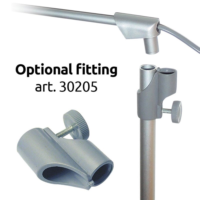 LED Spot Round, silver, 10 Watt, for Roll-up #7