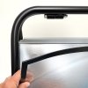 PET frontsheet w/magnet 73x103cm - Black edge #2