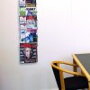 Wireholder Wall 9 x A5, silver #7