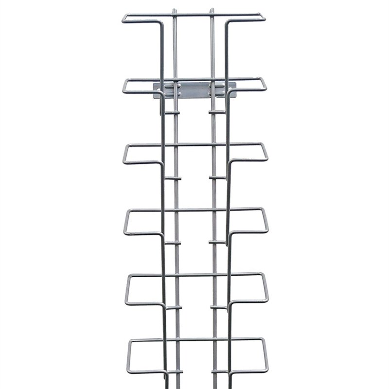 Wireholder Wall 9 x A5, silver #3